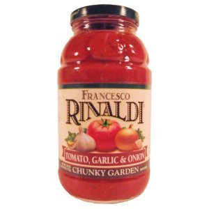 Francesco Rinaldi Tomato, Garlic, & Onion Chunky Garden Pasta Sauce 24 oz (Pack of 12) image 2