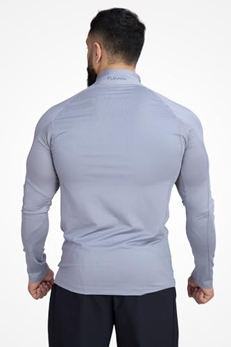 Image of Thrive Mens Slim Fit Pullover Sport and Gym Full Sleeve T-Shirt for Men