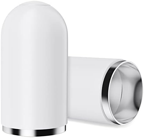 flintronic Apple Pencil Magnetic Replacement Caps, 2-Pack Protective Cap Cover, Compatible with 1st Generation Apple Pencil (White)