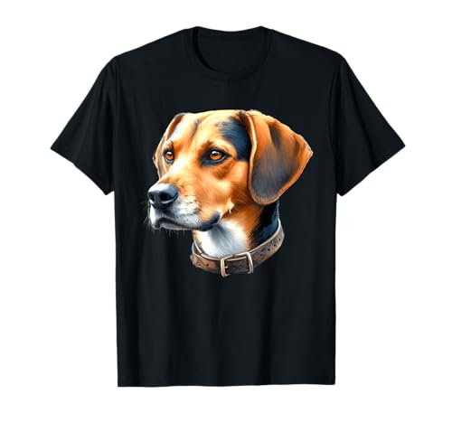 English Foxhound Dog Portrait T-Shirt