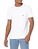 Nautica Men's Anchor Pocket Tee Classic Fit T Shirts, Bright White, L UK #4