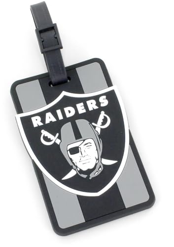 Aminco NFL Las Vegas Raiders Soft Bag Tag