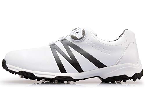 Pgm Zapatos De Golf Para Hombre, Zapatos De Golf Impermeables Con Sistema De Encaje Pgm Zapatos De Golf Para Hombre, Zapatos De Golf Impermeables Con Sistema De Encaje