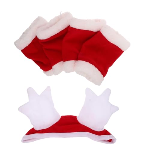 Costume de cheval Gadpiparty et guêtres en peluche pour célébrer Noël