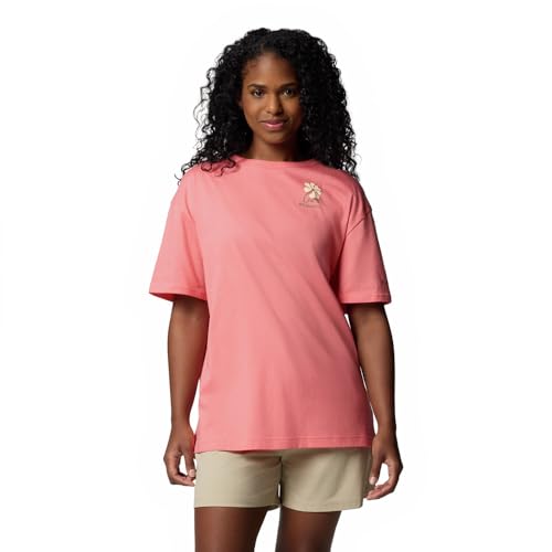 Amazon.com: Columbia Women's Rolling Bend Graphic Oversized Tee