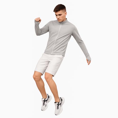 Image of MIA FASHION Summer Jacket with UV Protection UPF 50+ for Men Anti-Tan & SPF 50+ Sun Protection |Lightweight & Breathable Coolrush Jacket for Cycling & Bike Rider
