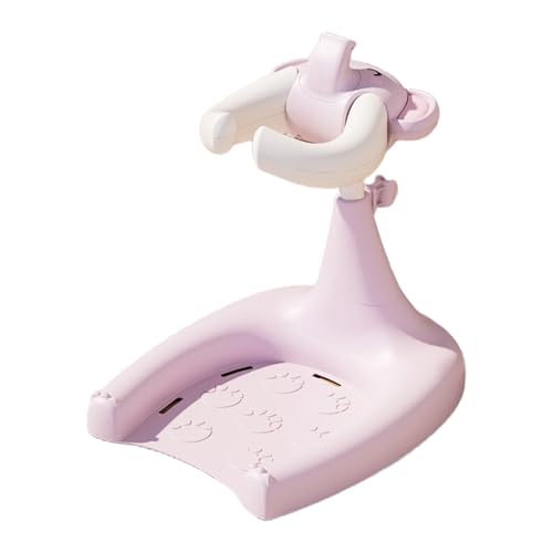 Support de bain bébé debout éléphant réglable avec base antidérapante