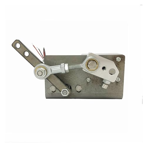 CFWWSAQ Motor Puerta Corredera Actuador Alternativo oscilante DIY de 12V con Adaptador de Corriente, Motor de Engranaje helicoidal, Brazo de accionamiento robótico(24V,16)