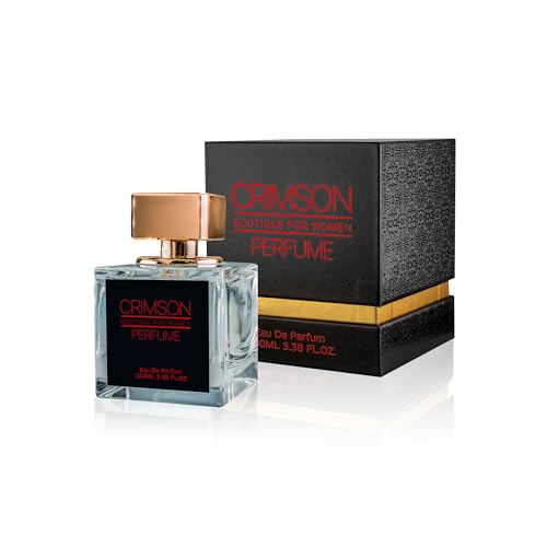 Image of Atlantic Perfume Crimson Red - Perfume For Women - Long Lasting Eau De Parfum 100ML For Ladies And Women - Best Gift For Her Women perfumes Premium Ladies Perfume (Red)
