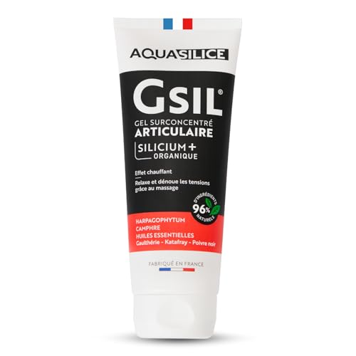 GSIL - Gel Surconcentré Articulaire - Gel de Massage à Action Chauffante - Relaxe et Dénoue les...