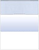 Compuchecks Tamper-Guard Security Blank Check Paper -150 Business Checks Compatible with QuickBooks - Check Stock on top and Paycheck Stub on Bottom - Blue Diamond