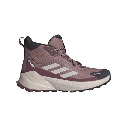adidas Womens Terrex Trailmaker 2.0 Mid Top Gore-TEX Hiking, Warm Clay/Putty Mauve/Aurora Black, 8
