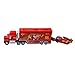 Mack Uncle Hauler Truck & Racer Toys 1:55 Diecast Model Vehical Birthday Car Toys for Boys Kids (Red No. 2)