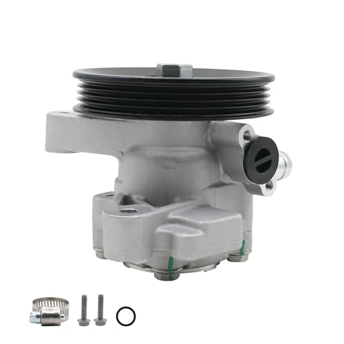 Image of Power Steering Pump with Pulley Fits for Honda Accord 1998 1999 2000 2001 2002 2.3L, OE-Quality Power Assist Pump 21-5919,56110-PAA-A01