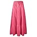 Womens Tiered Maxi Skirt Pleated Boho Flowy A Line Vacation Beach Summer Skirt Floral Elastic High Waisted Long Dress
