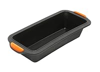 Bakemaster Silicone Loaf Pan, 24 x 10 x 6 cm, Grey