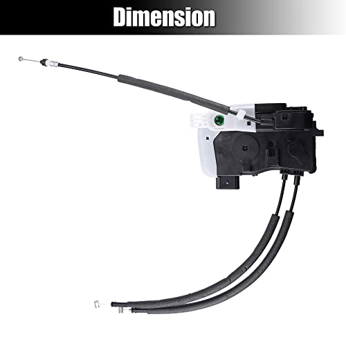 Image of X AUTOHAUX Front Left Side Door Latch Lock Actuator Assembly for Hyundai Tucson 2010 2011 2012 2013 2014 2015 2016 2017 81310-2S000