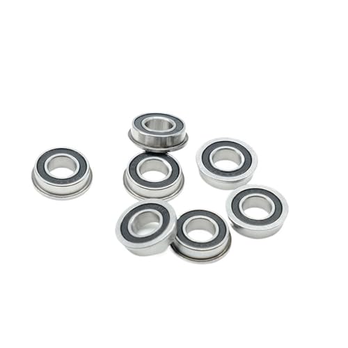 Roulement à bride SF698-2RS en acier inoxydable 8x19x6mm pour guidage linéaire stable