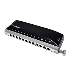Harmonica Evolution Chromic harmonica GM – 0648s 12 trous ABS peigne laiton couvercle Reed plaque phosphore bronze Reed… - Les Beatles, Paul McCartney, John Lennon, RIngo Starr, George Harrison Harmonica Evolution Chromic harmonica GM - 0648s 12 trous ABS peigne laiton couvercle Reed plaque phosphore bronze Reed… – Image 2