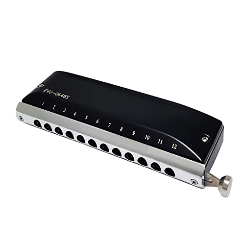 Harmonica Evolution Chromic harmonica GM – 0648s 12 trous ABS peigne laiton couvercle Reed plaque phosphore bronze Reed… - Les Beatles, Paul McCartney, John Lennon, RIngo Starr, George Harrison Harmonica Evolution Chromic harmonica GM - 0648s 12 trous ABS peigne laiton couvercle Reed plaque phosphore bronze Reed… – Image 3