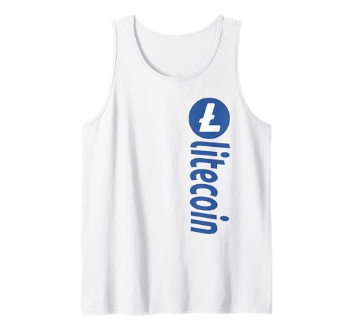 Litecoin Decentralize Crypto Vertical Logo Tank Top