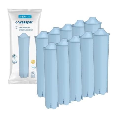 Wessper Water Filter Compatible with Jura Blue, Filter Cartridge for Automatic Coffee Maker, Compatible with ENA IMPRESSA Series (Pack of 10) Cover