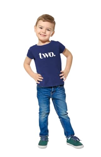 2 Year Old Birthday Shirt 2nd Bday Party T-Shirt Toddler Boy Outfit Number Two3