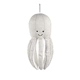 Flow Kuscheltier Mit Bluetooth Lautsprecher Und Licht - Octopus - Grau - 13 x 13 x 30 cm