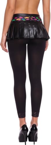 Image of ToBeInStyle Women's Opaque Ankle Long Nylon Footless Fun Tights Pantyhose