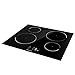 Produktbild Hisense I6421C Einbau-Induktionskochfeld, Glasplatte, 60 cm, Kindersicherung, Touch-Steuerung, Timer-Funktion  Schwarz 7200 W, 50,8 x 58,4 x 5,1 cm (L x B x H)