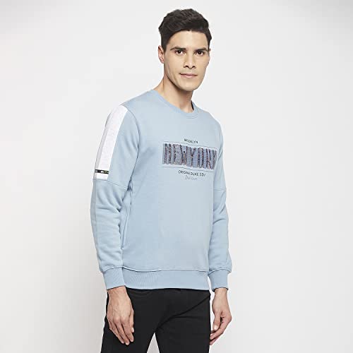 Image of Duke Stardust Men Round Neck Sweatshirt (LF6173 Grey 4XL)
