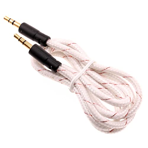 Cable auxiliar de audio 3.5mm compatible con Amazon Fire miniatura 1