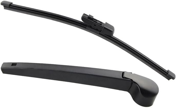 Car Rear Windshield Wiper Arm for Golf 6, Back Wiper Arm Blade Set Rubber Cleaning Window Replacements Parts