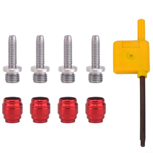 Nexbrill Kit de purga de freno de disco hidráulico para SRAM para STEALTH-A-MAJIG con aguja de puerto de aceite, manguera, aceitunas y herramienta T8 para aceite mineral DOT (A)