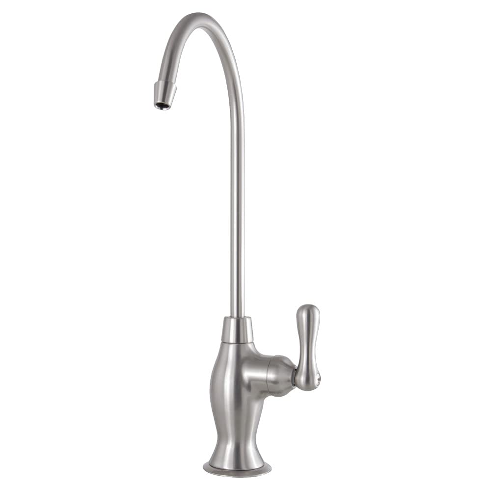Kingston Brass KSAG3198AL Restoration Water Filtration Faucet, Brushed Nickel, 2 x 4.75 x 10.94