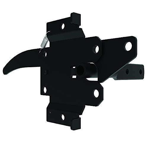 Barrette Outdoor Living Standard 2-1/4-in Black Gate latch in the Gate ...