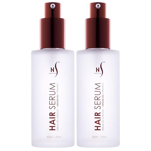 HerStyler Argan Oil Hair Serum - for Frizz, Straightening, Styling &amp; Shine