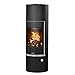Produktbild Justus 5693 30 Faro W+ 2.0 Kaminofen Stahl Schwarz mit Glas-Abdeckplatte/A+
