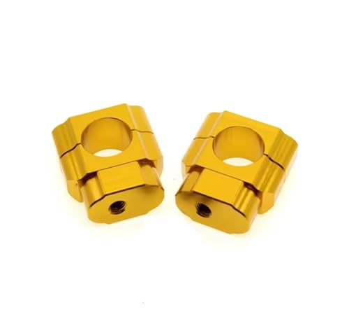Kit rehausseurs guidon 28mm moto or pour rehausse guidon KX250