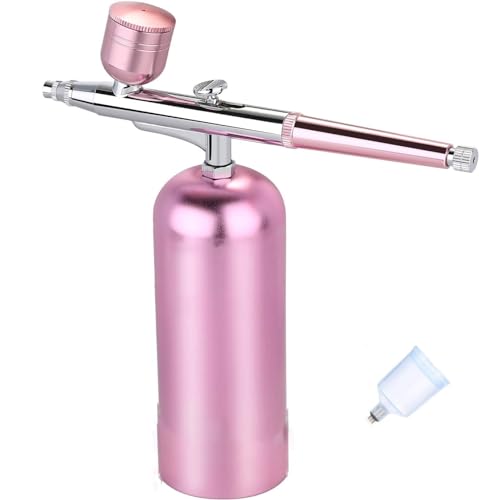 NYTRYD Airbrush Kit, Portable Mini Air Brush Spray Gun with Compressor Kit Makeup Tool Air Brush Painting Kits for Cake Decorating Makeup Art Nail Model Painting Tattoo Manicure