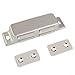 Stainless Steel Door Catch for Kitchen Cabinets, Heavy Duty Cabinet Catch with Elliptical Hole Mount, Strong Magnet Door Catch for Cupboard, Tool Holder & Wet