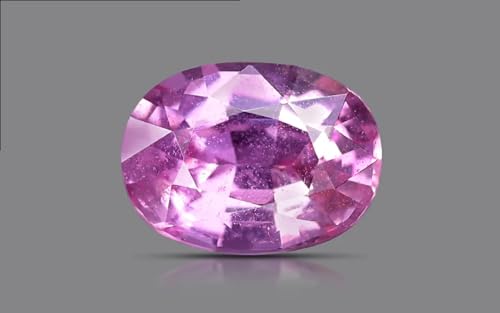 Saphir rose 7,25 carats pierre précieuse brute non traitée