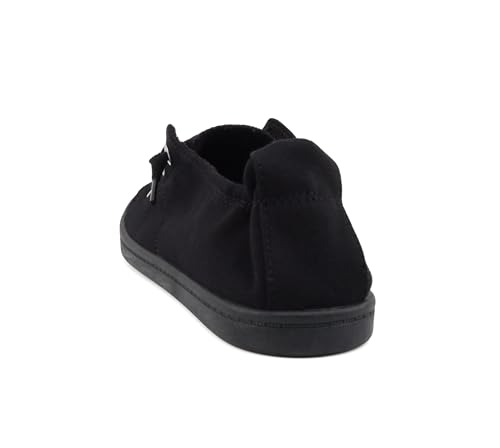 Image of Soda Flat Women Shoes Linen Canvas Slip On Sneakers Lace Up Style Loafers Zig-S