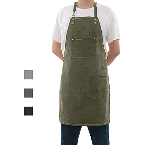 Pincy Canvas Heavy-Duty Work Apron Cover