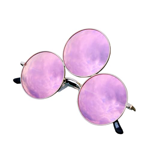 Third Eye Sunglasses Polarized UV400 Protection Unisex Prince Style Illuminati for Raves, Festivals, Concerts, Cosplay