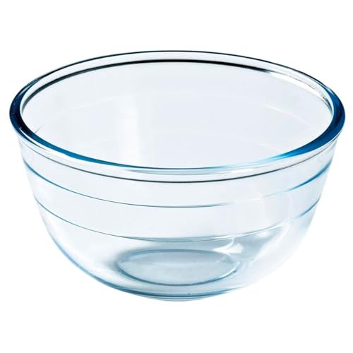 Miniatura 4 de Acan Tradineur - Pack De 3 Boles De Mezclas De Vidrio De Borosilicato, Extra Resistente, Cuenco Multiusos, Cocina, Apto Para Horno Y Lavavajillas 500 Ml - 15 X 9 Cm