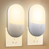 Jermoner Luz de Noche, 2 pack Lampara de Noche Recamara Luz de Noche para Niños Bebe, Lámpara de Noche Luz Nocturna para...
