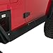 Hooke Road TJ Body Armor Cladding Skid Plate Rocker Panel Guards Rock Slide Compatible with Jeep Wrangler TJ 1997-2006 (Exclude 04-06 TJ Unlimited/LJ)