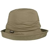 Der GORE-TEX-Hut der Marke Seeberger ist wasser- und windabweisend und lässt Sie selbst bei echtem Schmuddelwetter nicht im Regen stehen. Dank des weichen Fleecefutters und des integrierten UV-Filters ist der in der EU hergestellte Fischerhut für jedes Wetter geeignet und wird dank seines schicken, unifarbenen Designs zu einem echten Blickfang.