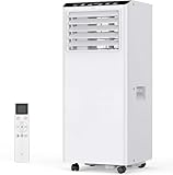 Climatizzatore Portatile 9000Btu, 3-in-1 Condizionatore Portatile Senza Tubo-Ventilatore, Raffreddamento, Deumidificazione, 2,6kw Condizionatore Senza Unità Esterna[Classe Di Efficienza Energetica A]